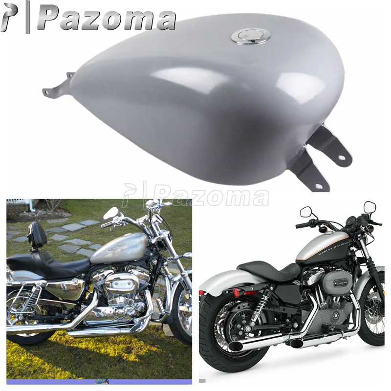 3,3 EFI мотоцикл Бензобак мотоцикл топливный бак для Harley Sportster XL 1200 883 2007