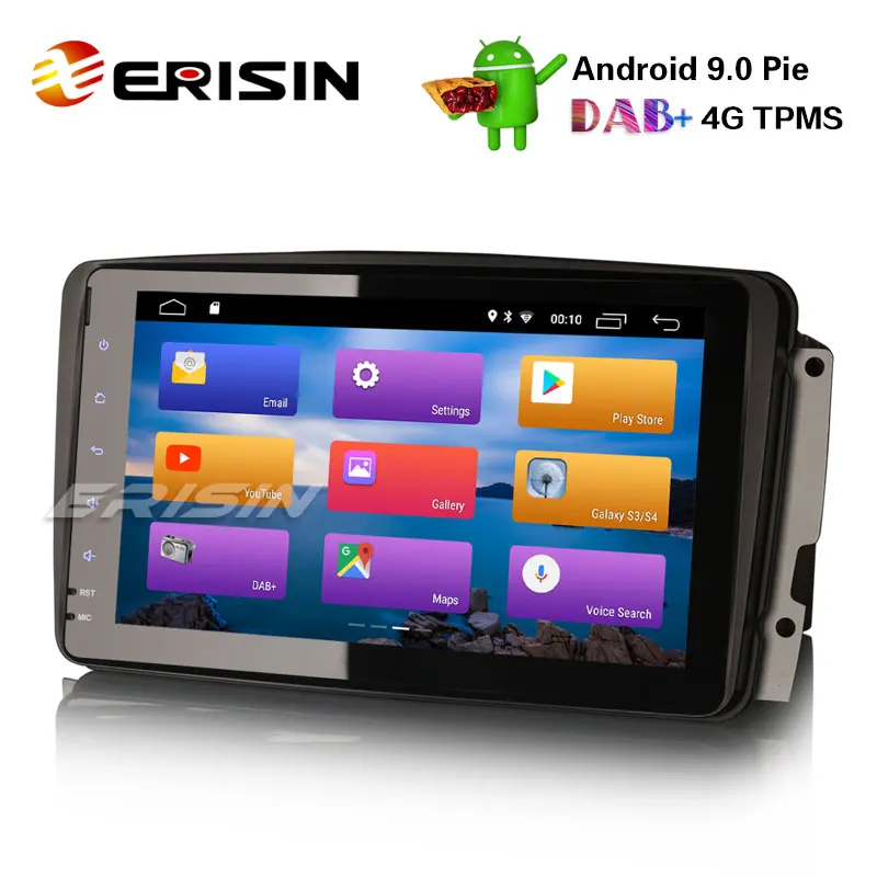 Erisin ES2989C 8 &quotDAB + Android 9 0 автомобильный стерео GPS для Mercedes C/CLK/G Class W203 W209 Vito Viano