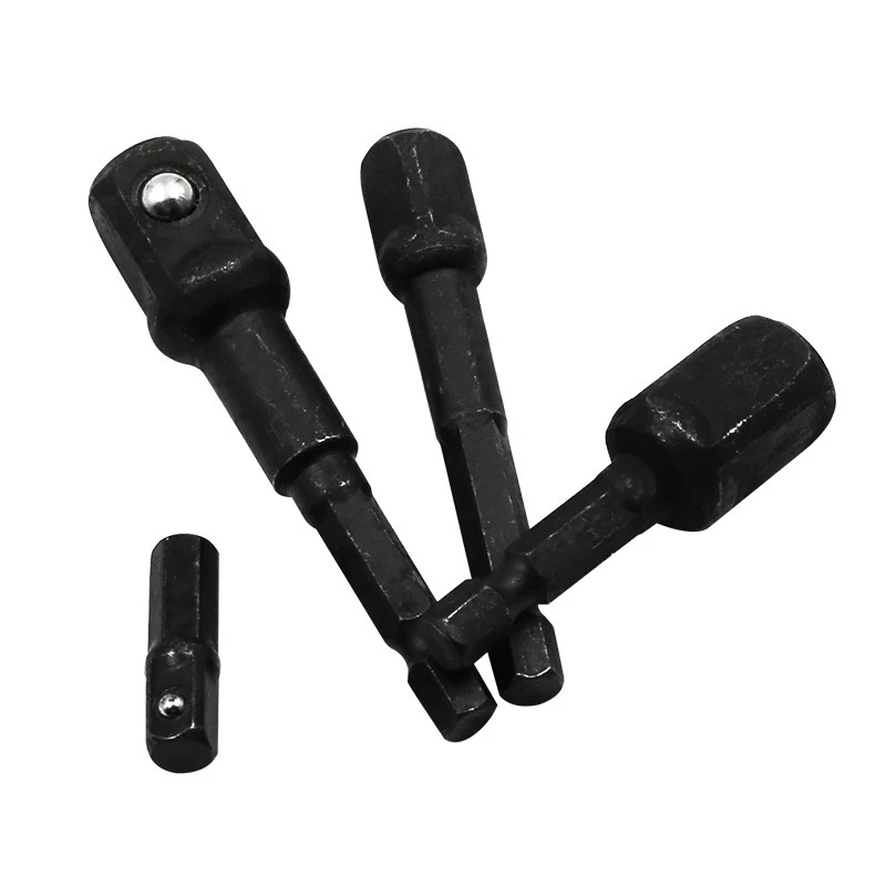 3 шт./компл. 1/4 &quot3/8&quot 1/2 &quotШестигранная дрель с гнездом гаечный ключ адаптер
