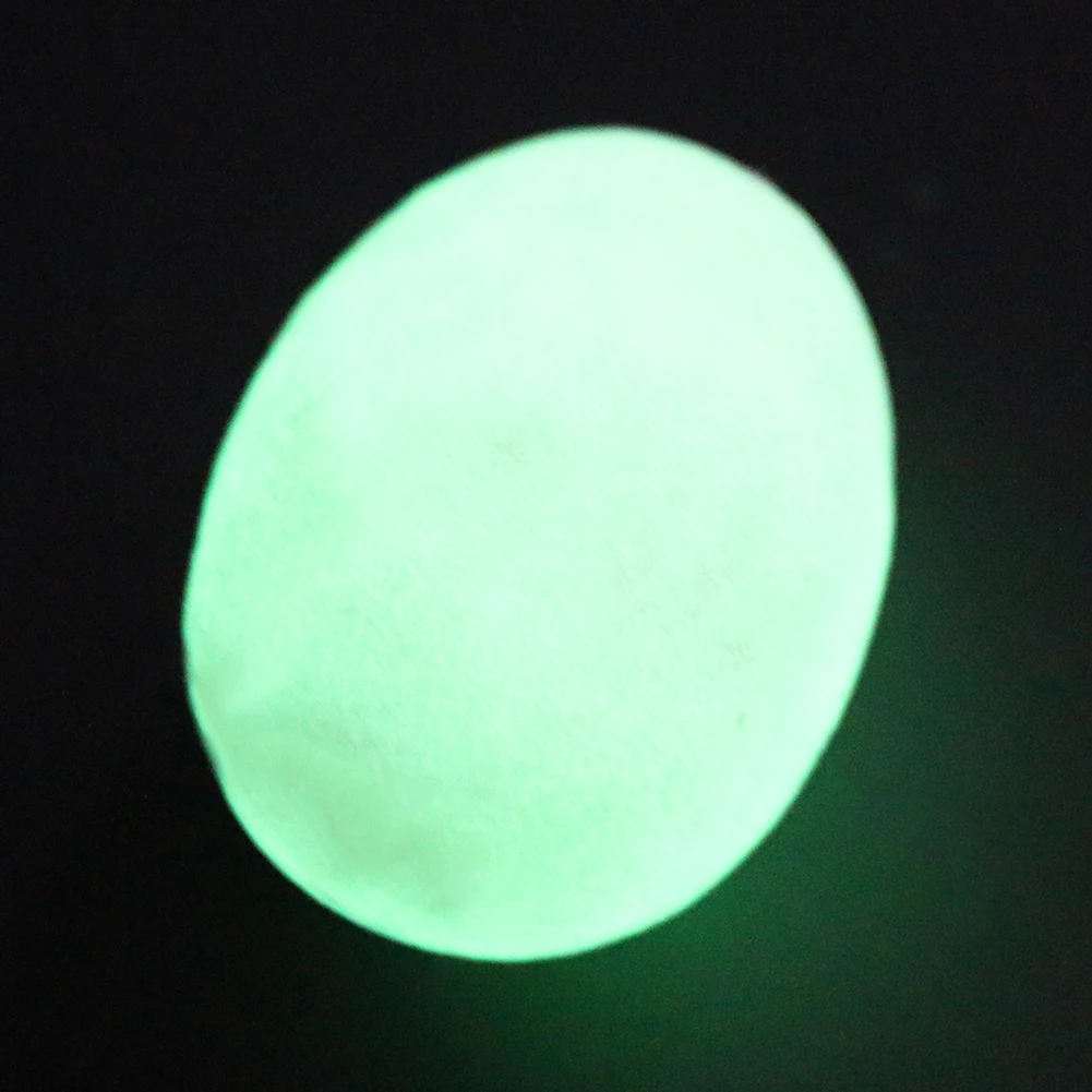 Натуральный светящийся камень в форме яйца кальцит светящиеся жемчужные камни