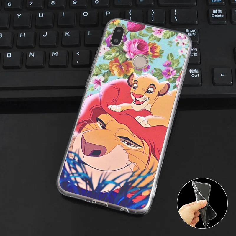 DREAMFOX M115 Король Лев Мягкий ТПУ силиконовый чехол для huawei Honor 6A 6C 6X 7C 7X8 Lite Pro |