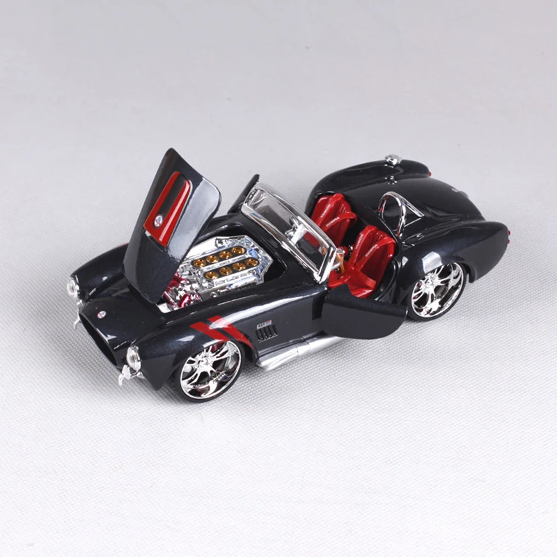 Maisto 1:24 литья под давлением модель 1965 Shelby Cobra 427 черный сплав автомобиля
