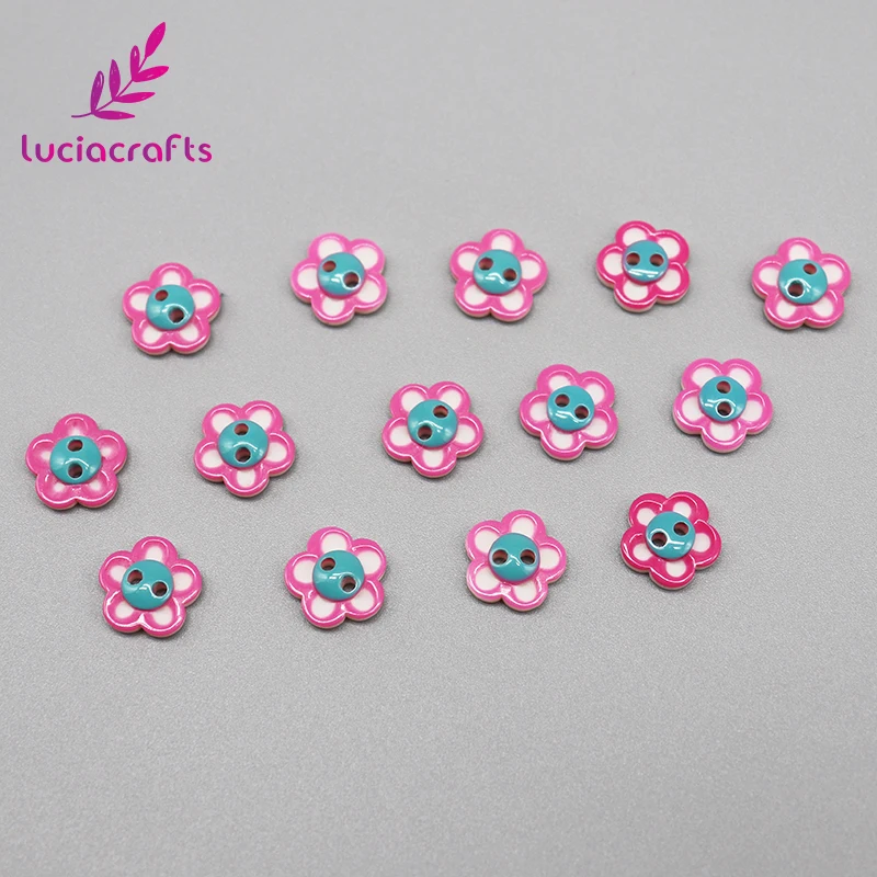 12 шт./48 шт. пуговицы с двумя отверстиями мм|buttons resin|flower buttonssewing diy |