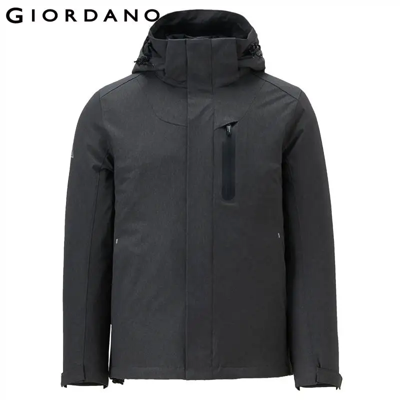 04Grey Giordano мужская куртка 3 в 1, имеет три варианта трансформации,данная модель имеет несколько цветовых решений - Цвет: 04Grey