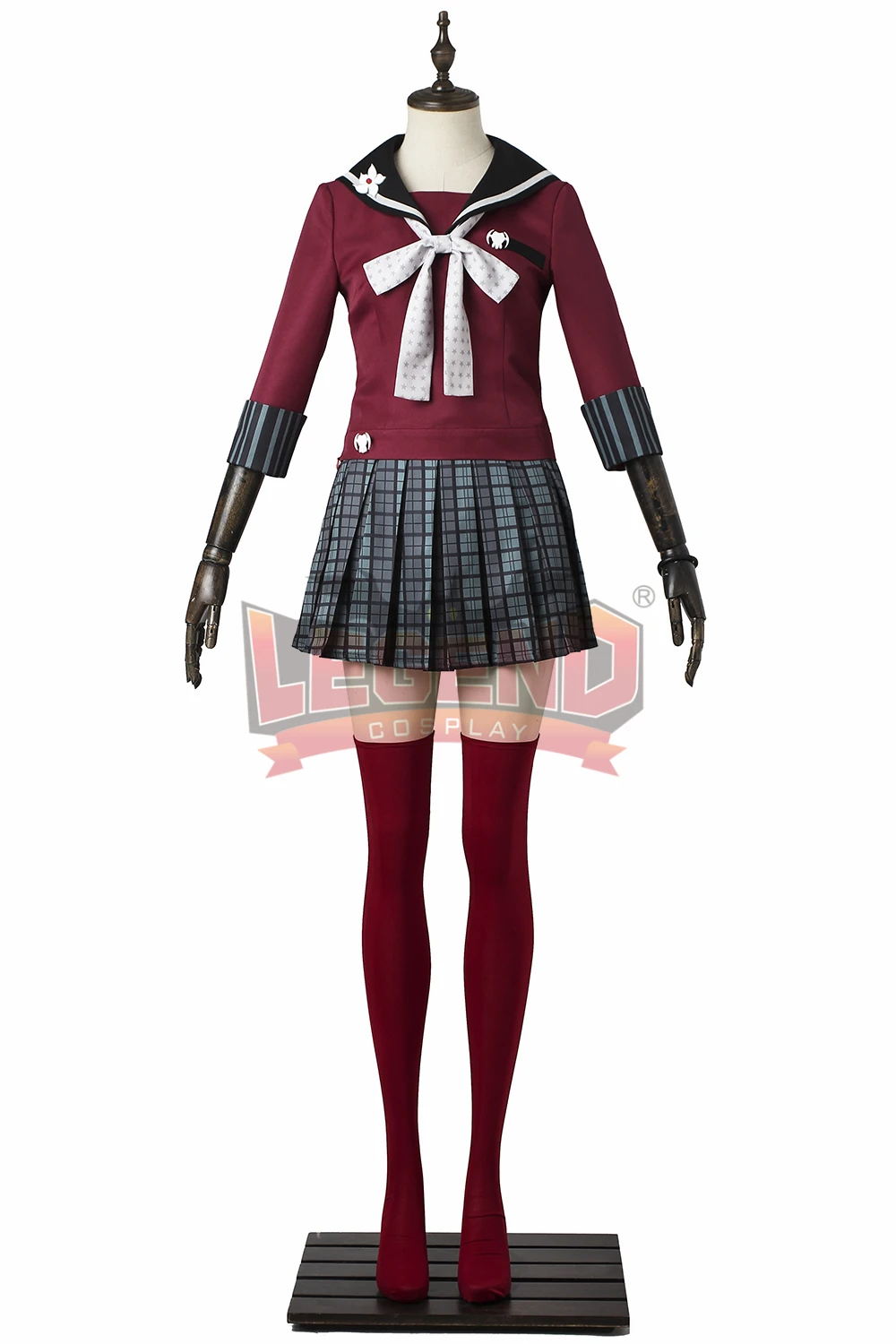 Danganronpa V3: убийство Harmony Harukawa Маки Косплэй костюм для взрослых на Хэллоуин