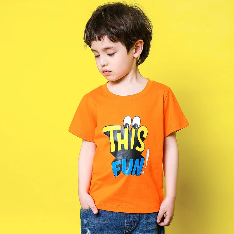 Pioneer kids/Новая летняя футболка с короткими рукавами одежда для мальчиков футболки