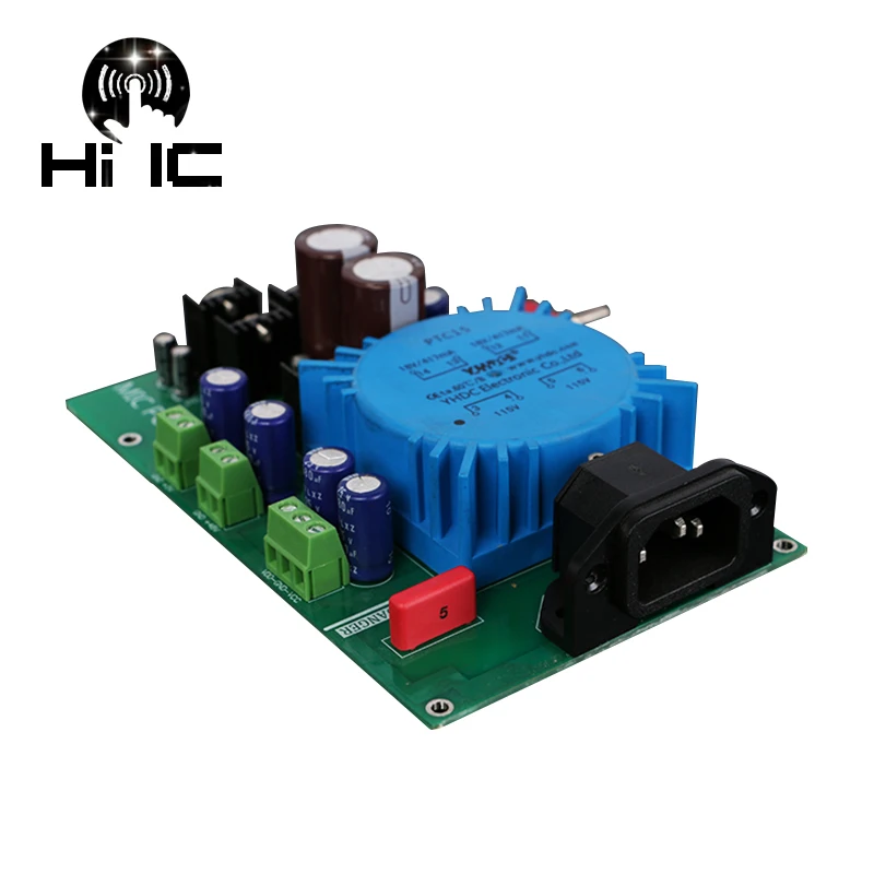 Двойное напряжение Регулировка регулятора плата питания для Preamp DAC AMP микрофона
