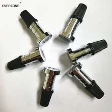 FY-41 Silver Color Waterproof Fiber Optic Pointed Lights IP68 Swimming Pool or Sauna Room Metal End Fitting Fixture 6pcs/lot