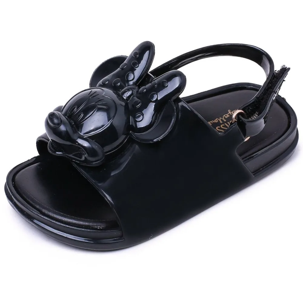 Mini Melissa/ г.; сандалии для мальчиков и девочек с изображением Микки Мауса; детские сандалии; детская обувь с изображением животных; милые сандалии Melissa
