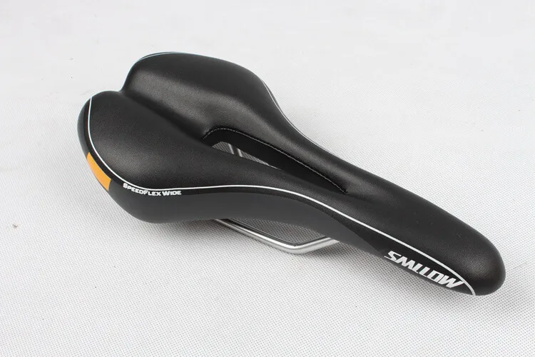 

SMLLOW Bicycle Saddle Hollow Thickening Soft Breathable Shock Absorbing Wear Resistant Cushion MTB Mountain Road Bike Saddle