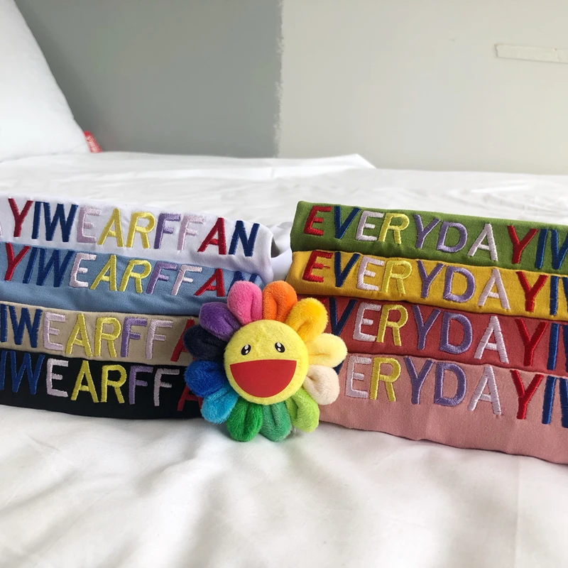 Everydayiwearffun/женская футболка с вышитыми буквами Повседневная забавная для леди