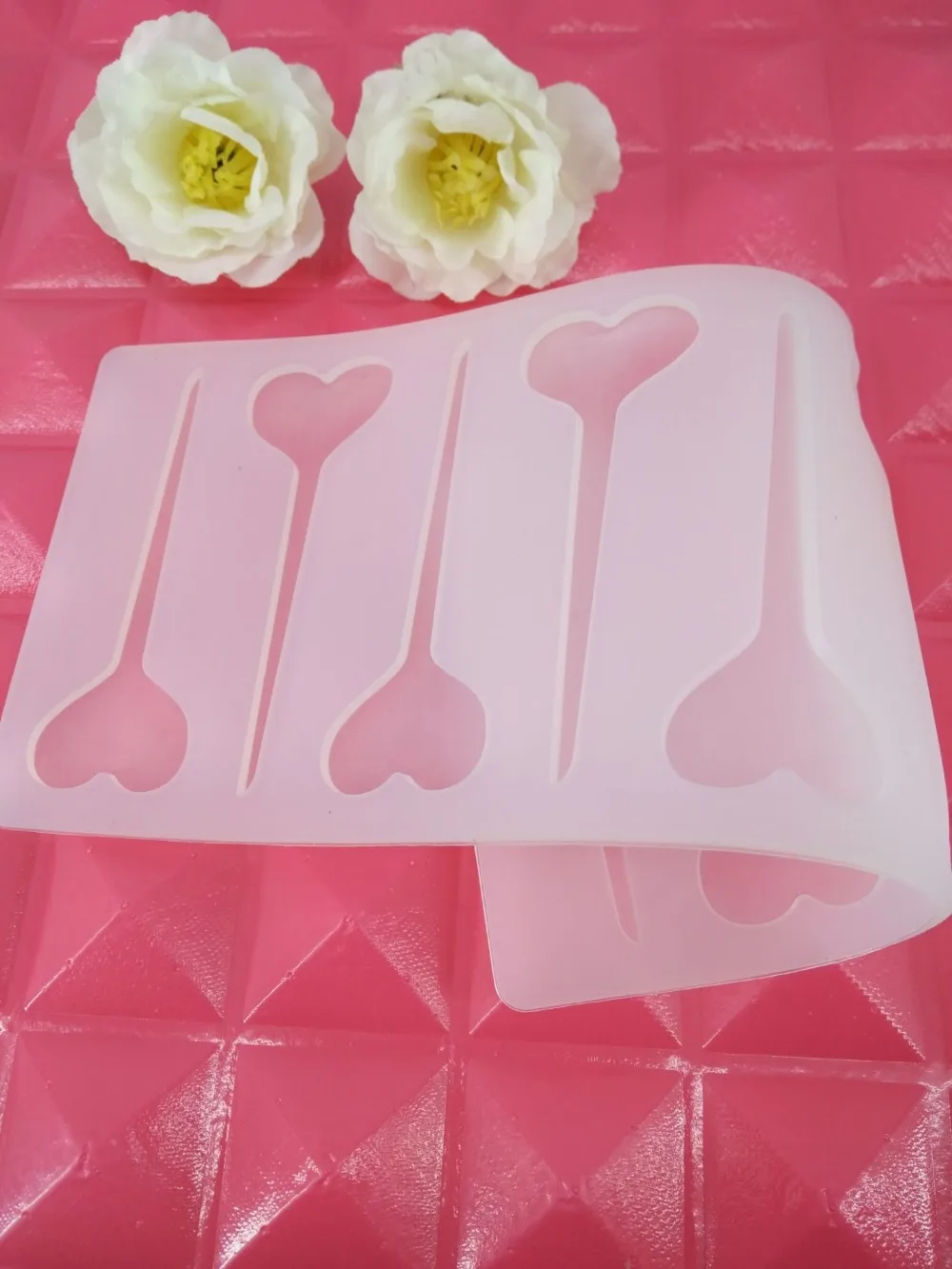 Силиконовая форма для шоколада в форме сердца сделай сам|muffin pan|silicone moldsilicone mold