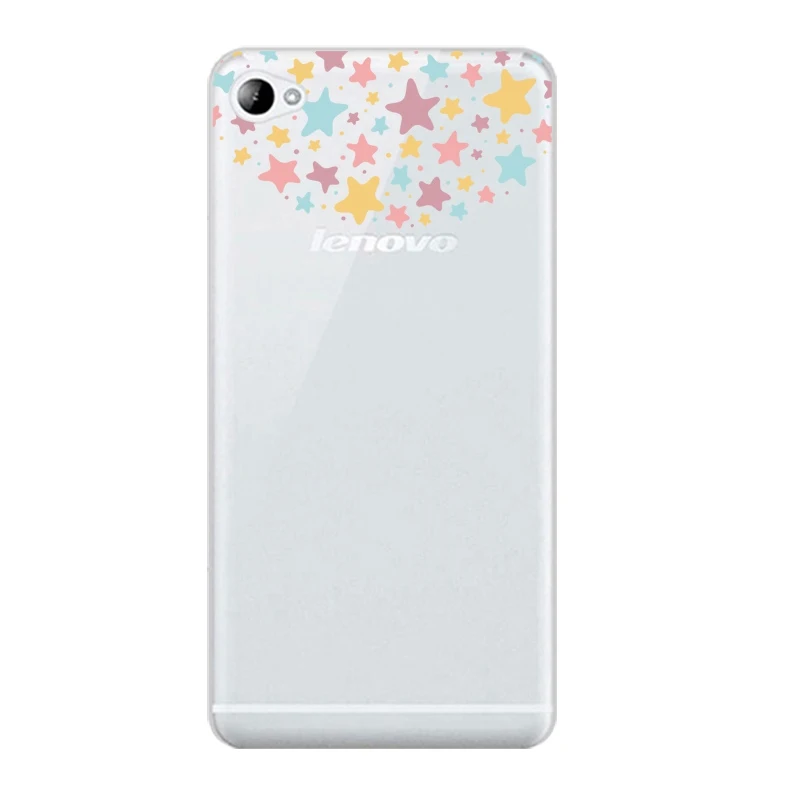 Fashion Vintage Floral Stars Flower Soft Clear TPU Phone Case For Lenovo S60 S90 A2010 A1000 A5000 A7000 K4 K5note Free Shipping | Мобильные