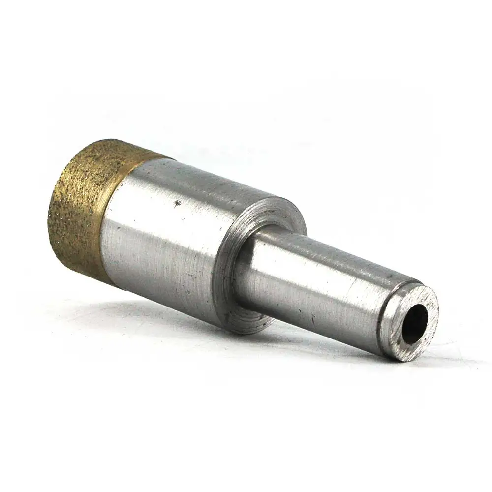 

5pcs Sintered taper shank drill bit for marble ceramic granite Length 50mm Diameter 5~23mm glass tool zt00a
