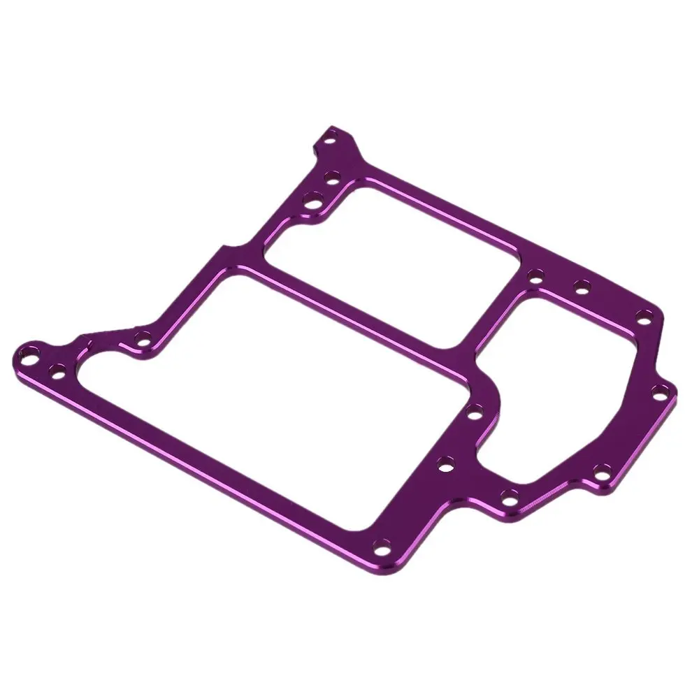 

RC 1:10 115x80x3mm Purple 102065 Aluminum Compact Radio Tray Upgrade Parts for HSP RC On Road Car 94122