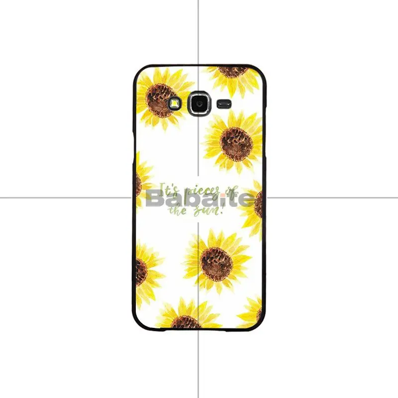 Babaite художественная Цветочная Милая Обложка для мобильного телефона Samsung J6 2018 J7 J4