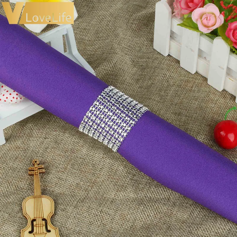 20 шт. Золотое кольцо для салфеток вечерние украшения свадебных мероприятий