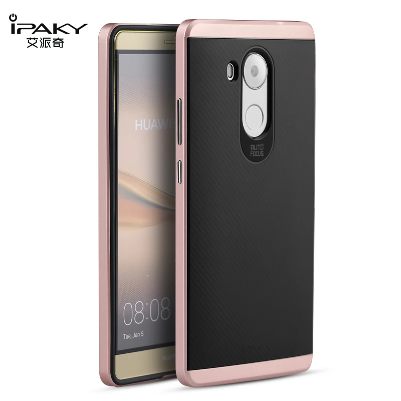 Оригинальный iPaky для Huawei Mate 8 чехол TPU + PC гибридный двойной слой задняя крышка Coque с