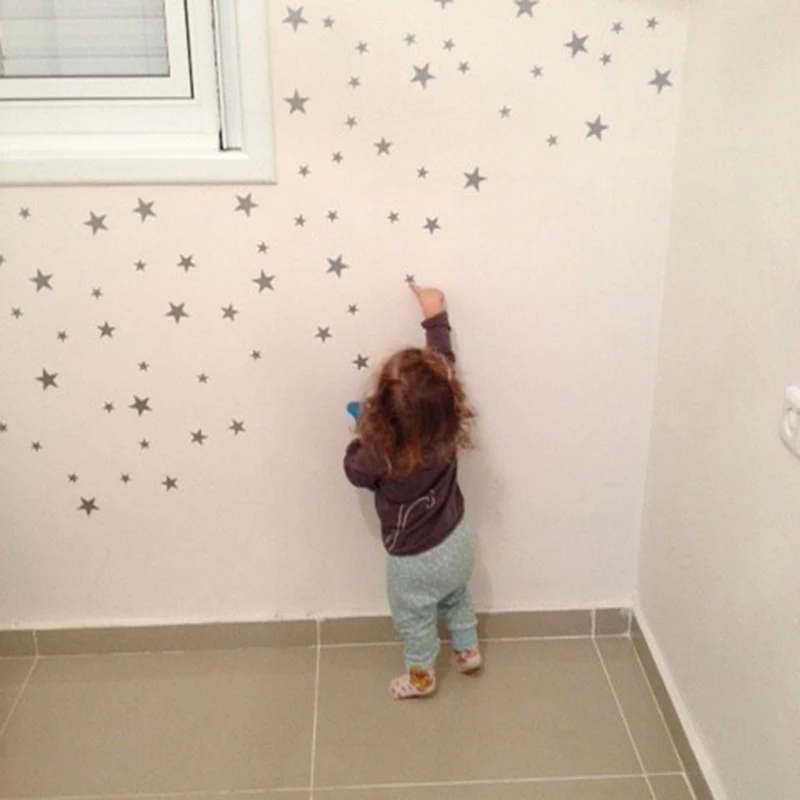 Новинка 39 шт. виниловые наклейки для детской комнаты со съемным декором домашний