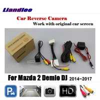 car rear view back backup camera for mazda 2 demio dj 2014 2017 hd ccd rearview reverse reversing parking camera accessories