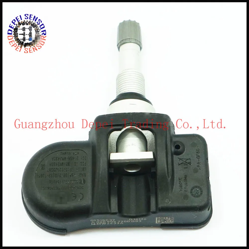 DPQPOKHYY (x1)TPMS датчик контроля давления в шинах для Mercedes C CL CLK CLS E G GL GLK ML A0009057200|sensor