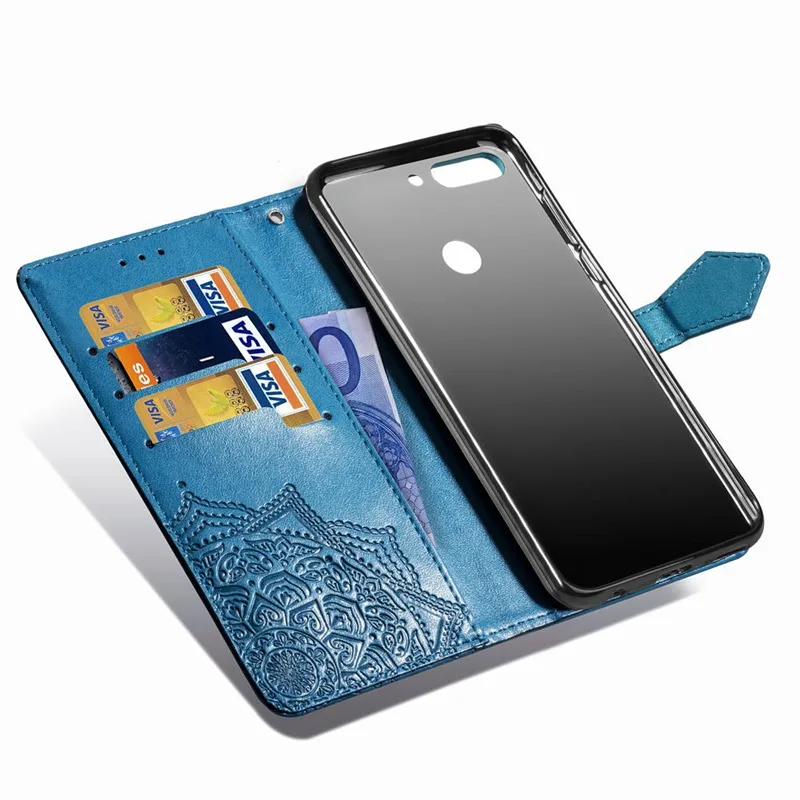 Кожаный флип чехол для Honor 7A 7C Pro 6A 6X Honor 8A 8 9 Lite P Smart Y6 Y7 huawei P20 P10 Коврики 10 P8 Lite Y5