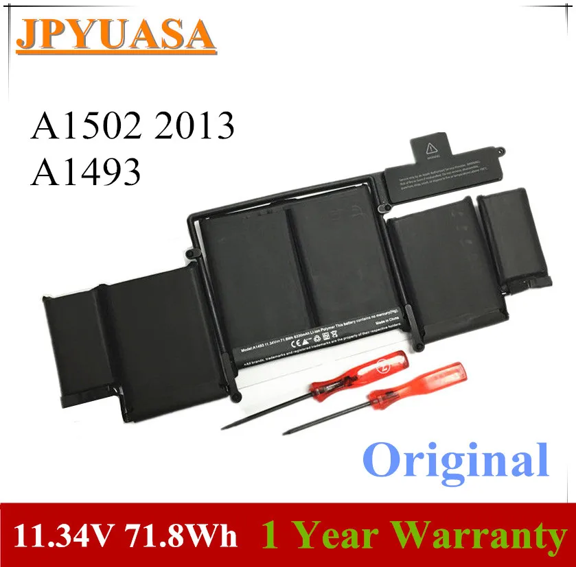 Аккумулятор для ноутбука 7XINbox 11 34 в 8148 Вт/ч A1493 13 дюймов|laptop battery|battery for laptopa1493 battery |