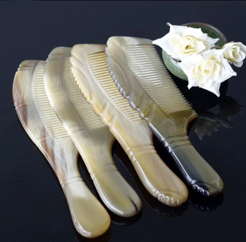 Высококачественная резная Удобная расческа для волос с натуральными линиями