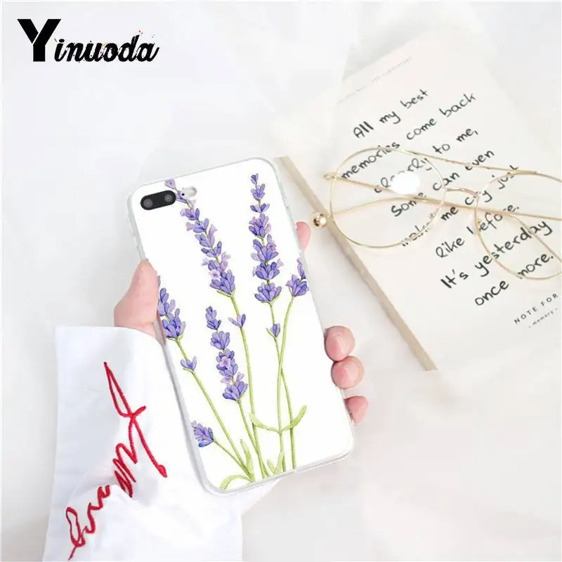 Новый художественный чехол Yinuoda для телефона с акварелью и романтическими
