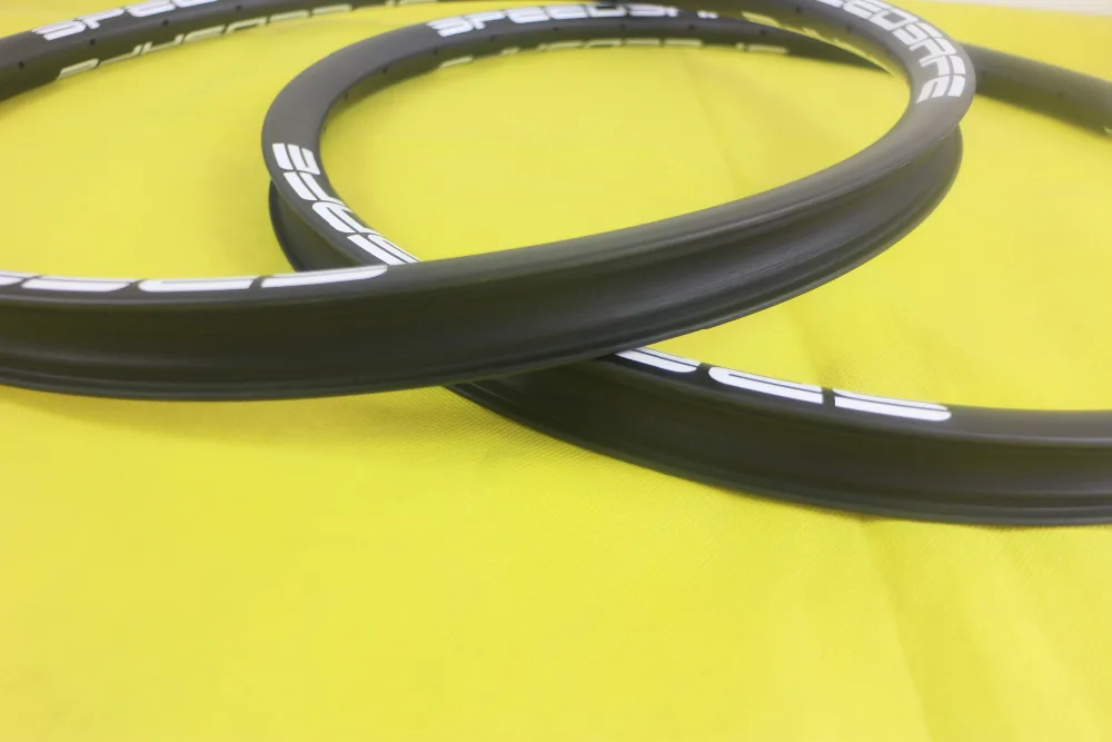Карбоновые диски Speedsafe 27.5er MTB AM Enduro UD матовые асимметричные без крючка 35 мм