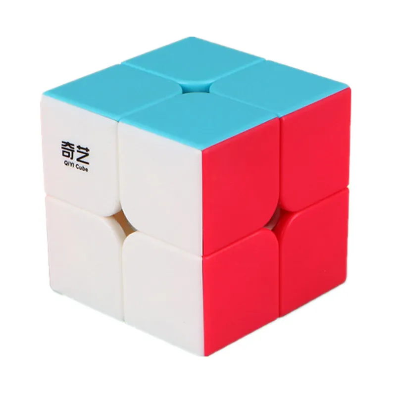 QIYI QIDI 2X2X2 MAGIC 2x2 speed cube подарок головоломка для детский куб обучение мозг смешные