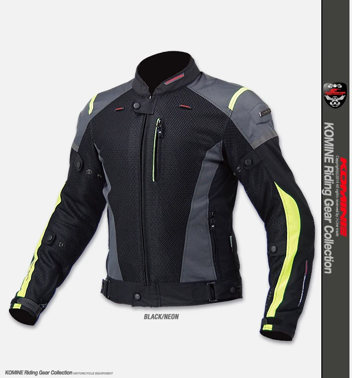 KOMINE JK069 motorcycle summer breathable mesh anti-fall riding jacket clothing | Автомобили и мотоциклы
