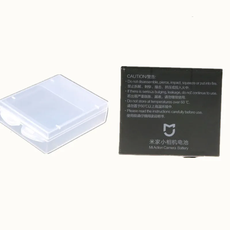 1Battery Mijia аккумулятор KingMa двойной аккумулятор зарядное устройство чехол для зарядки для Xiaomi Mijia мини камера Mijia аксессуары для действий - Цвет: 1Battery