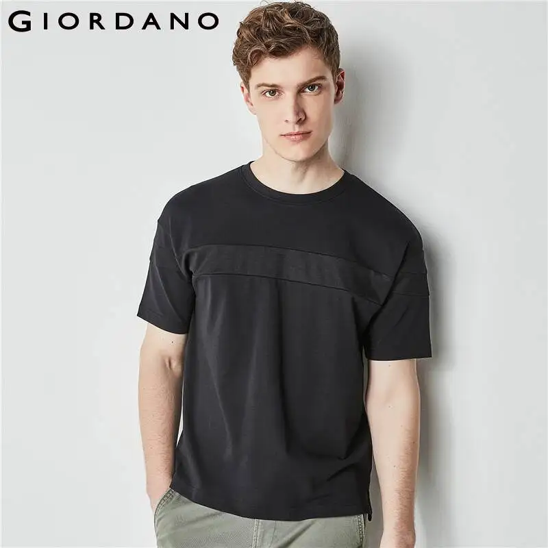 Giordano мужские быстросохнущие летние быстросохнущая футболка Мужские дышащие
