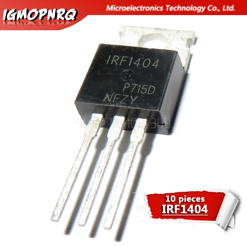 ТРАНЗИСТОР IRF1404 IRF1405 IRF1407 IRF2807 IRF3710 LM317T IRF3205 TO 220 TO220 IRF1404PBF IRF1405PBF IRF1407PBF IRF3205PBF 10