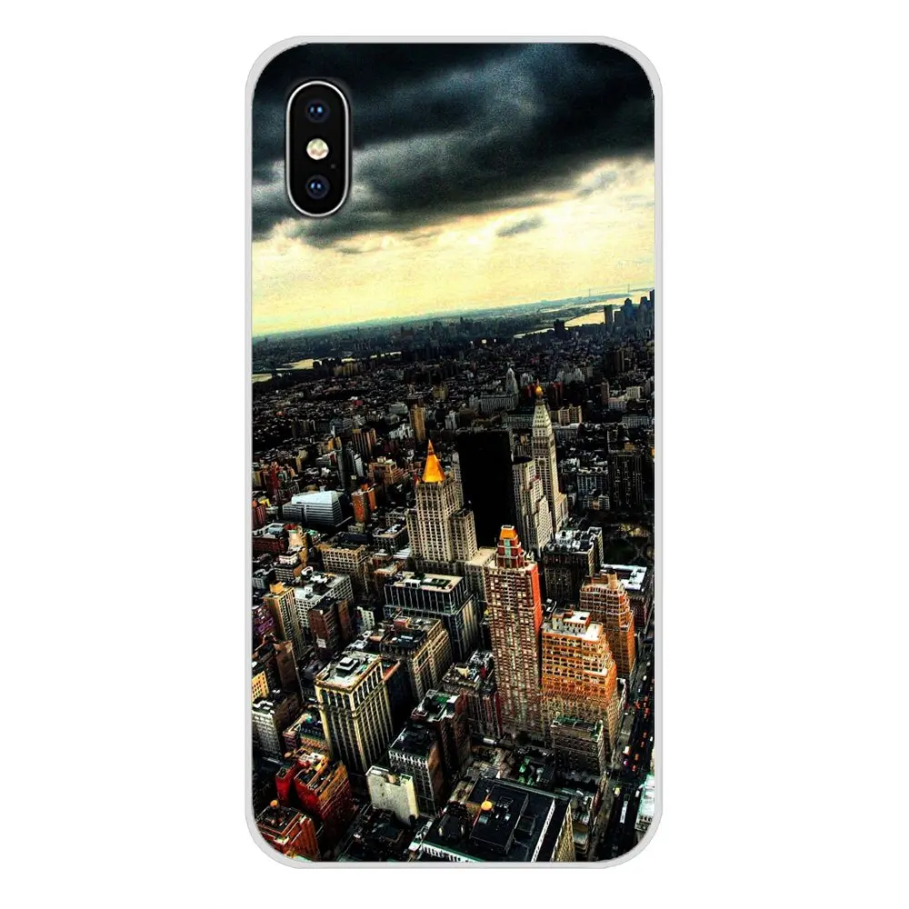 Прозрачный мягкий чехол для Samsung A10 A30 A40 A50 A60 A70 Galaxy S2 Note 2 3 Grand Core Prime NYC NEW YORK city