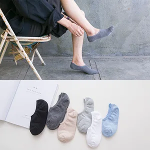 10 шт. = 5 пар, Новое поступление, однотонные спортивные мужские носки-тапочки для отдыха на весну, хлопковые носки-Тапочки