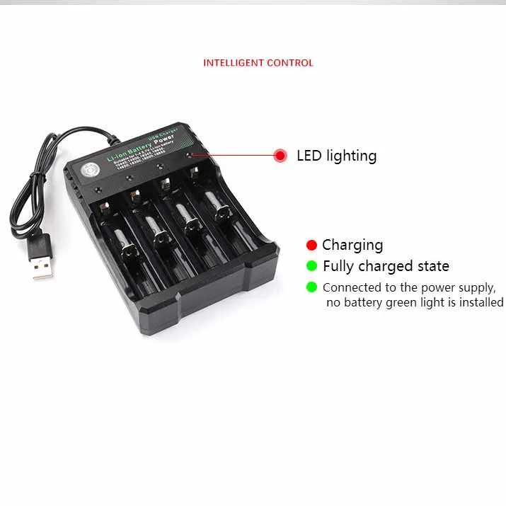 Tonbux 3 7 V 18650 зарядное устройство литий ионная батарея USB независимая зарядка