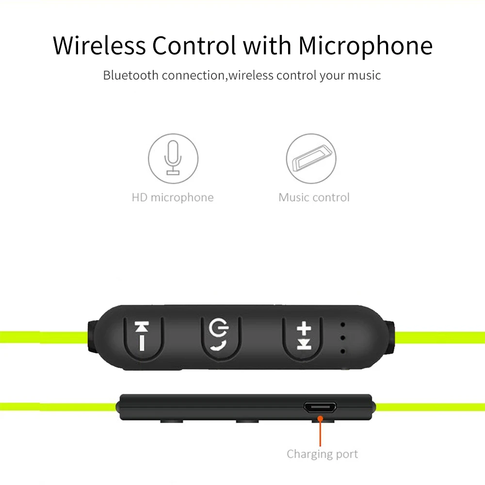 JBCO беспроводная гарнитура для занятий спортом Bluetooth наушники стерео вкладыши