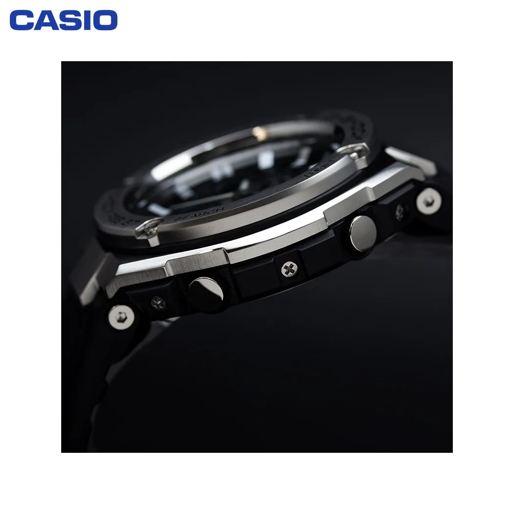 Наручные часы Casio GST W110 1A мужские кварцевые на пластиковом ремешке|Мужские