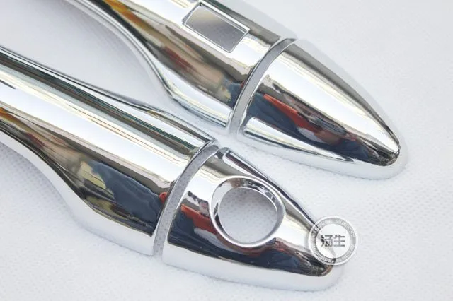 Хромированная крышка дверной ручки из АБС-пластика (1 отверстие для ключей два