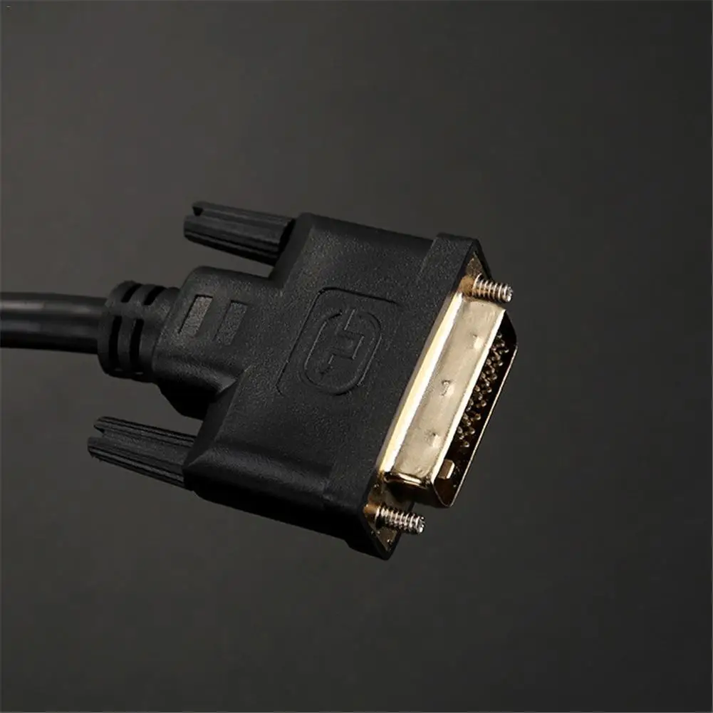 HDMI к DVI 24 + 1 кабель компьютер ТВ 1080P двойной магнит кольцо дисплей OFC золотое