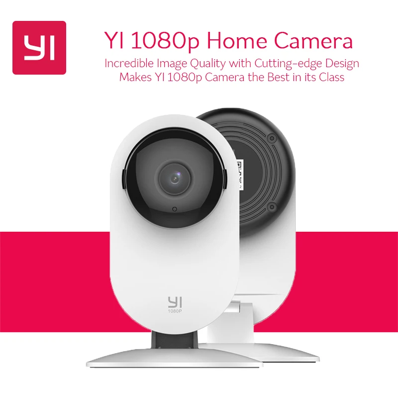 YI 1080p домашняя камера крытая IP система видеонаблюдения с ночным видением для