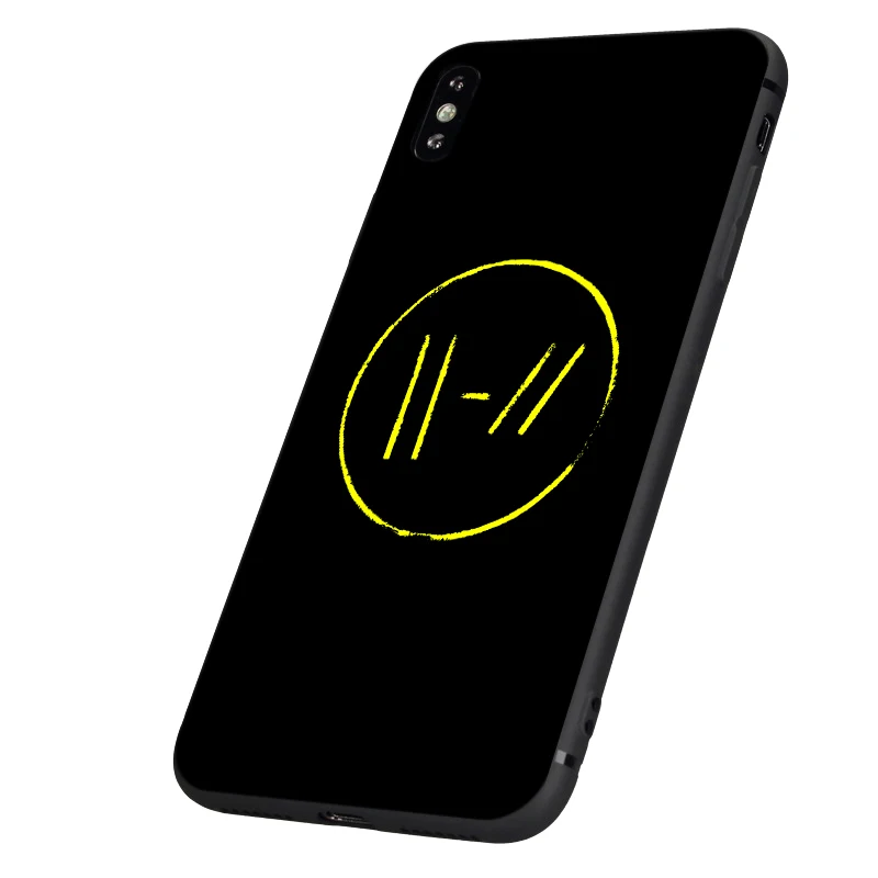 Черный чехол ТПУ для iphone 5 5s se 6 6s 7 8 plus x 10 силиконовый чехол для iphone XR XS 11 pro MAX чехол Twenty One Pilots 21 trench
