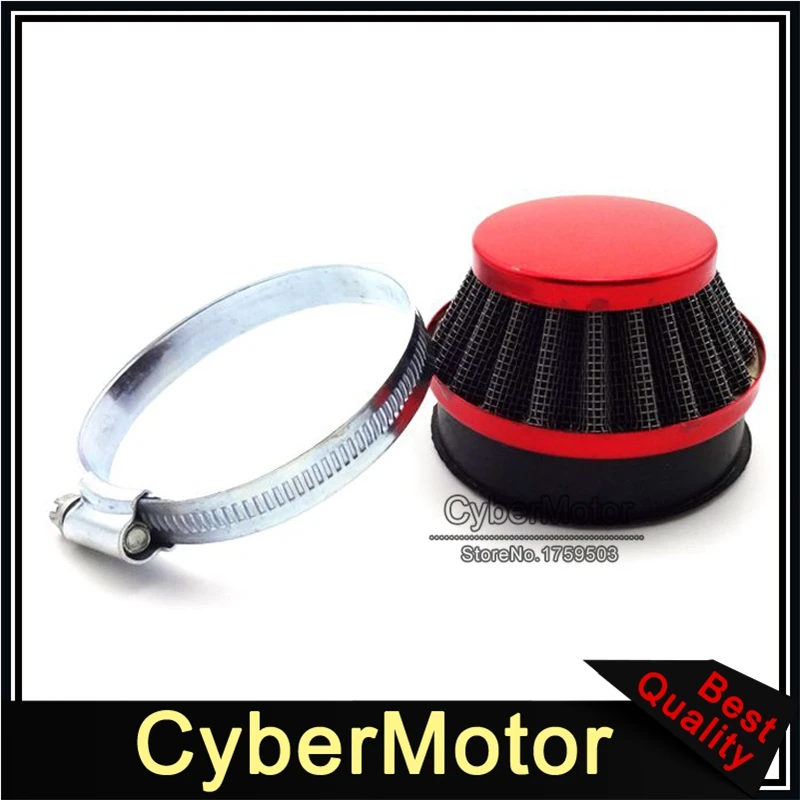 Racing 60mm Air Filter Cleaner For 50cc 60cc 80cc Gas Motorized Bicycle 47cc 49cc Pocket Bike Mini Moto ATV Quad Minimoto | Автомобили и