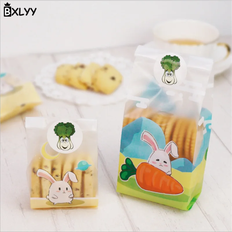 Новинка 2018 10 шт. упаковочный пакет BXLYY с длинным ушным Кроликом нугой матовый
