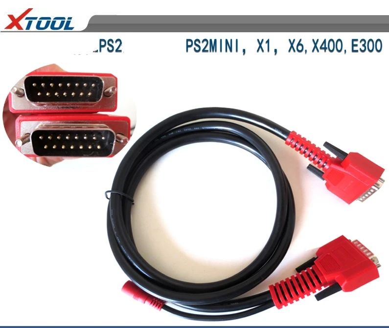For Xtool Universal Main Cable for PS2 MINI E300 X400 X1 X6 Auto OBD Connecter Diagnosis Tools II Cables Diagnostic OBD|diagnostic obd|auto