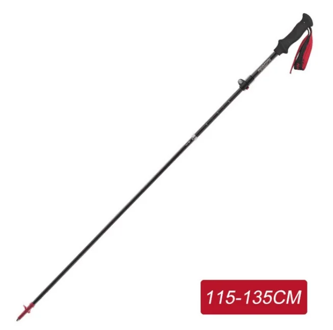 Purple 115-135cm Naturehike сверхлегкий 5 секций складной регулируемый трекинговые палки костыль из углеродного волокна Пеший Туризм палочки NH18D010-Z - Цвет: Purple 115-135cm