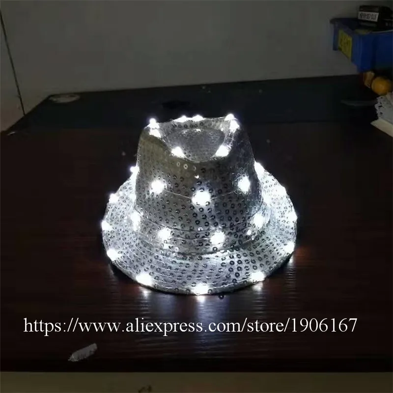 Новое поступление светодиодная светящаяся шапка с батареей чаще всего яркий