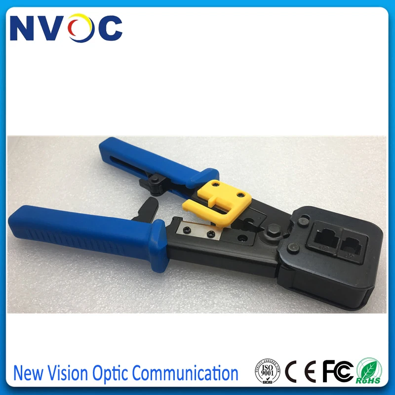 Обжимной инструмент EZ RJ45 для кабеля Lan многофункциональный обжимной сетей RJ11 6P 8P